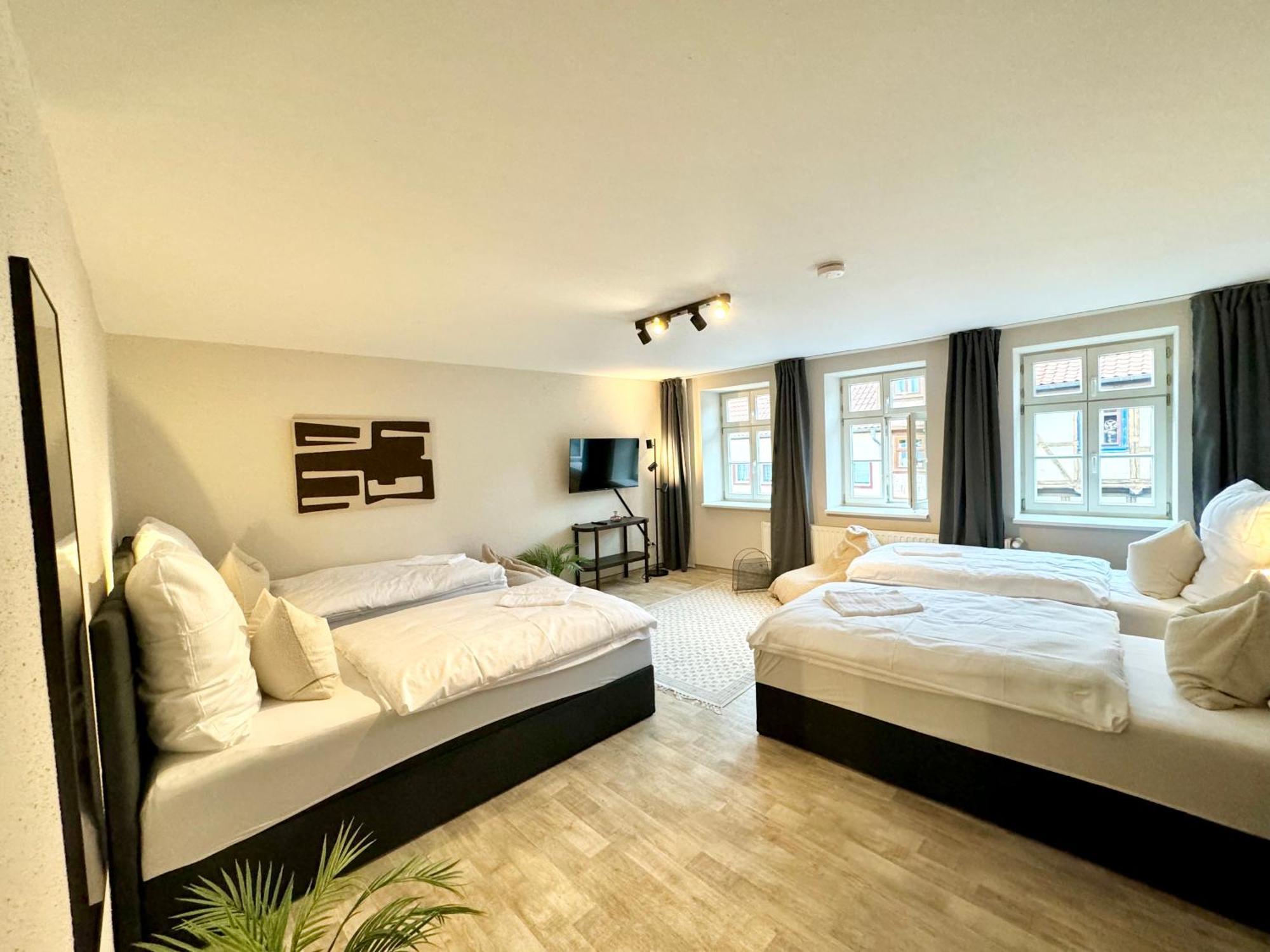 Gina Stay - Apartmenthaus Im Zentrum Von Quedlinburg Eksteriør billede